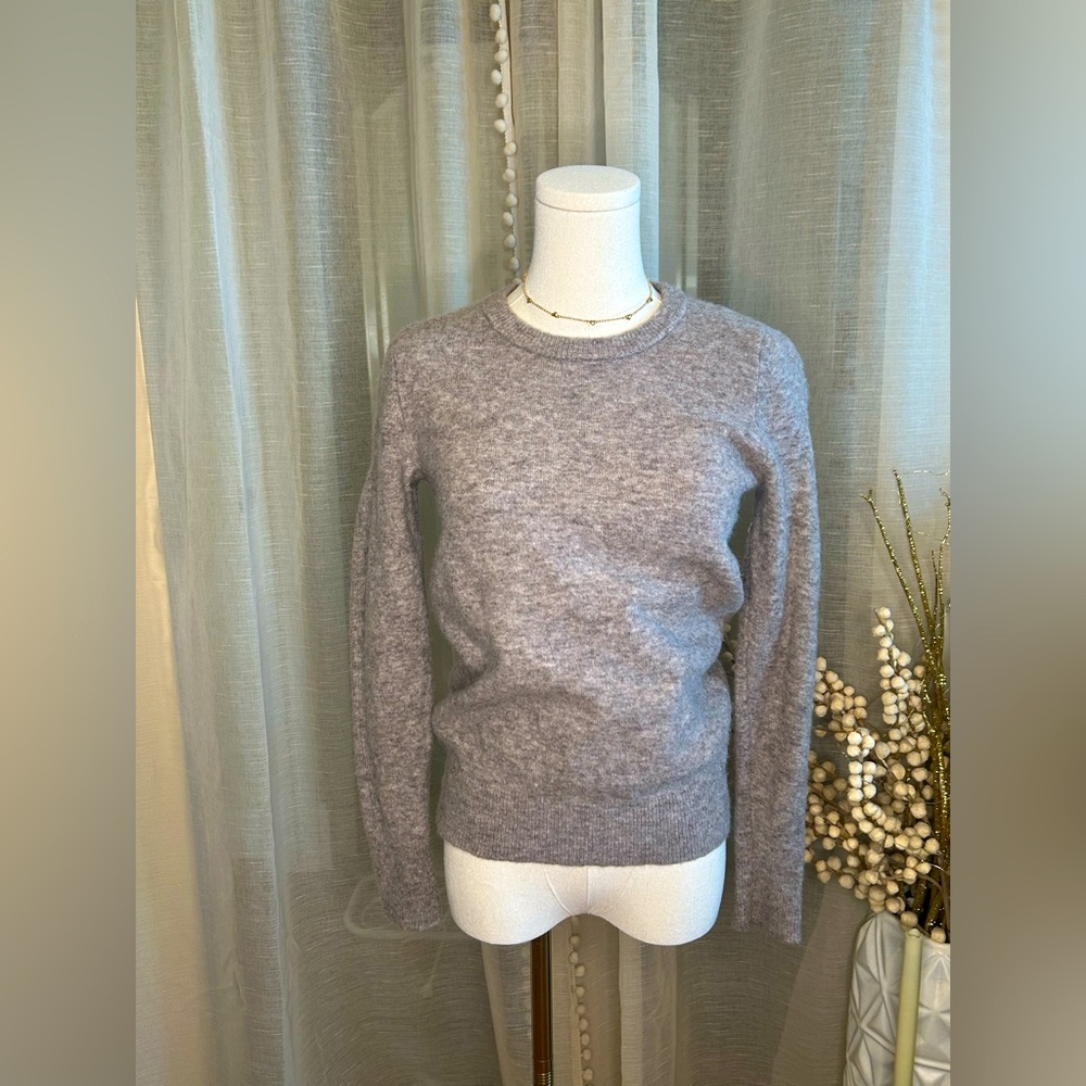 Banana Republic Wool Sweater Crew Neck Small Brownish Grey